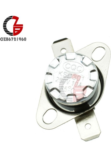 KSD301 85 C Normal Kapalı Nc Sıcaklık Kontrollü Anahtar Termostat 10A 250V (Yurt Dışından) fiyatları