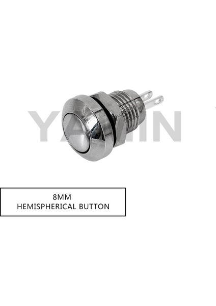8mm Metal Basmalı Düğme Anahtarı 2/4 Pin Sıfırlama/anlık Kilit Mandallama Su Geçirmez Normalde Açık Ultra Küçük Minyatür Düğmeler (Yurt Dışından) fiyatları