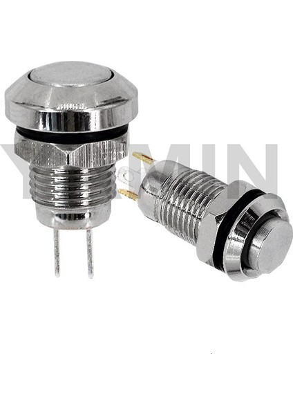 8mm Metal Basmalı Düğme Anahtarı 2/4 Pin Sıfırlama/anlık Kilit Mandallama Su Geçirmez Normalde Açık Ultra Küçük Minyatür Düğmeler (Yurt Dışından) indirimleri