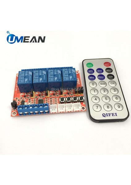 Evrensel Kızılötesi Rf Uzaktan Kumanda Anahtarı Dc 12 V 10A 4 Kanal Ir Kablosuz Röle Alıcı Modülü (Yurt Dışından) fırsatları