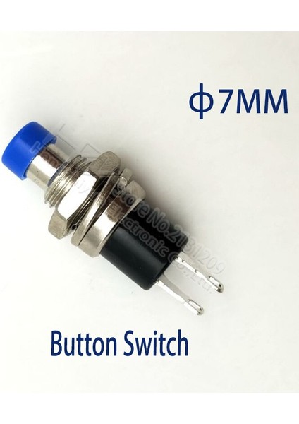 Hzy 6 Adet/grup 7mm Anlık Basmalı Düğme Anahtarı Sıfırlama Anahtarına Basın Anlık Açma Kapama Basmalı Düğme Anahtarı Normalde Açık Hayır (Yurt Dışından) modelleri