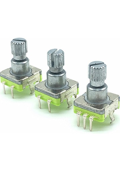 Adet/grup EC11 Döner Kodlayıcı Kod Anahtarı 30 Pozisyon Basmalı Düğme Anahtarı 5pin Kolu Uzunluğu 12.5mm (Yurt Dışından)