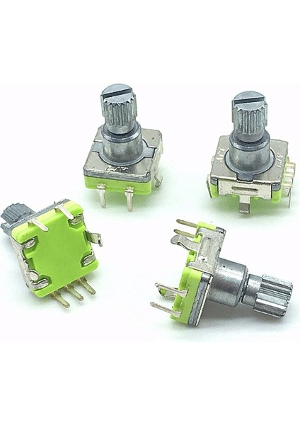 Adet/grup EC11 Döner Kodlayıcı Kod Anahtarı 30 Pozisyon Basmalı Düğme Anahtarı 5pin Kolu Uzunluğu 12.5mm (Yurt Dışından) fiyatları