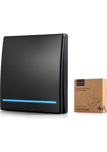 Qıachıp Wifi 433 Mhz Kablosuz Rf Röle Alıcı Akıllı Ev Modülü Işık Anahtarı + Duvar Uzaktan Kumanda Anahtarı Tavan Lambası (Yurt Dışından) indirimleri