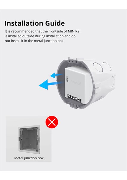 Sonoff Mınır2 - Iki Yönlü Akıllı Anahtar Ewelink Cep Telefonu Gerçek Zamanlı Kontrol Durum Kontrolü Alexa Google Home ile Çalışın Profesyonel Tasarım (Yurt Dışından) indirimleri