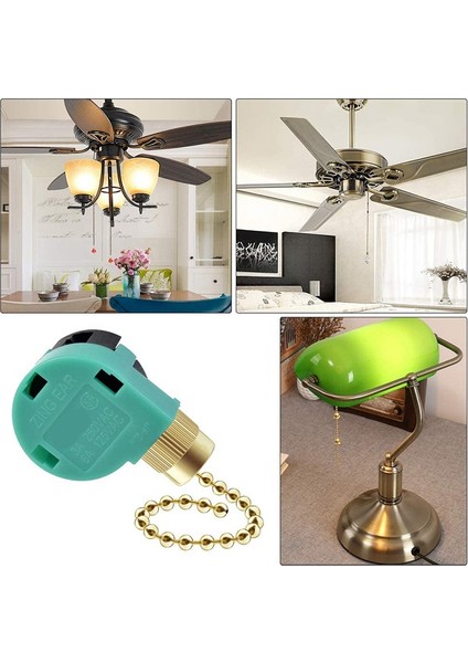 Paket Tavan Vantilatörü Anahtarı Tavan Vantilatörü Işığı, Duvar Lambaları, Dolap Işığı Için Yedek Hız Kontrolü A ZE-268S6 (Yurt Dışından) indirimleri
