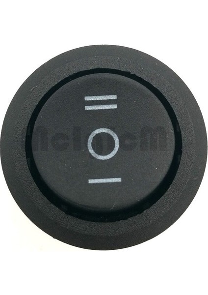 5 Adet Tekne Rocker Anahtarı 6A 250V Ac / 10A 125V Ac On/off 20MM Çap Snap Siyah 3 Pin 3 Yollu Anahtarlar 3 Pozisyon (Yurt Dışından)