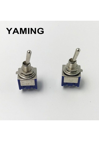 5 Adet 6mm 2 Pozisyon 6 Pin Geçiş Anahtarı 6A/125 V 3A/250 V Rocker Anahtarı Motor Araba Tekne Için Mts 202 Ac On-On (Yurt Dışından) fiyatları