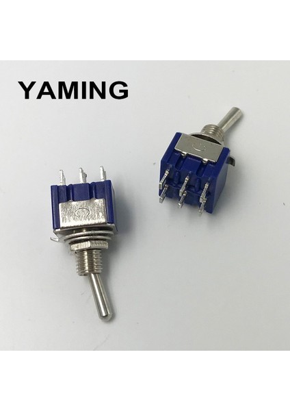 5 Adet 6mm 2 Pozisyon 6 Pin Geçiş Anahtarı 6A/125 V 3A/250 V Rocker Anahtarı Motor Araba Tekne Için Mts 202 Ac On-On (Yurt Dışından) modelleri