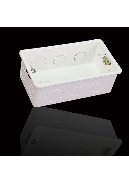Aseer Duvar Montaj Kutusu Dahili Kaset Beyaz Kutu 140*78*50MM 146*86*38MM Standart Dokunmatik Anahtar ve Soket Için Kullanın (Yurt Dışından) modelleri