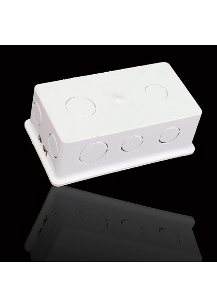 Aseer Duvar Montaj Kutusu Dahili Kaset Beyaz Kutu 140*78*50MM 146*86*38MM Standart Dokunmatik Anahtar ve Soket Için Kullanın (Yurt Dışından) fırsatları