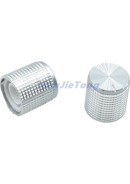 5 Adet Gümüş Alüminyum Alaşımlı Potansiyometre/kodlayıcı Kolları Basmalı Düğme Anahtarı Kapakları 15X15 mm Erik Mili (Yurt Dışından) fiyatları