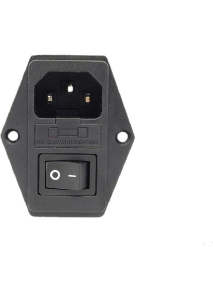 Güç Rocker Anahtarı Iec 4 Pin 320 C14 Giriş Güç Prizleri Anahtarı Konnektör Fişi 10A 250 V Kırmızı Siyah Mavi Yeşil Sarı (Yurt Dışından)