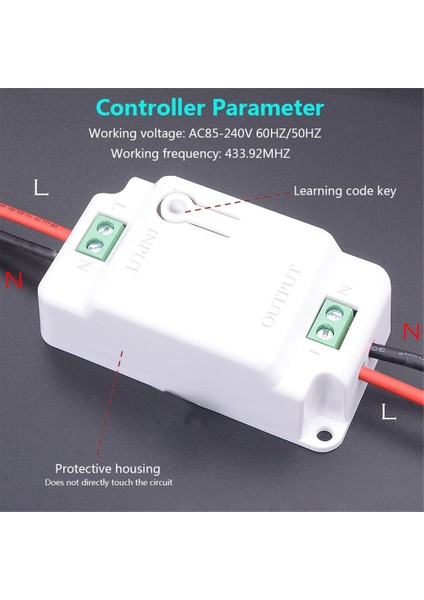 Jotta 1/2/3 Gang 433MHZ Akıllı Basma Kablosuz Anahtarı Işık Rf Uzaktan Kumanda 110V 220V Alıcı Duvar Paneli Düğmesi Tavan Lambası (Yurt Dışından) fırsatları