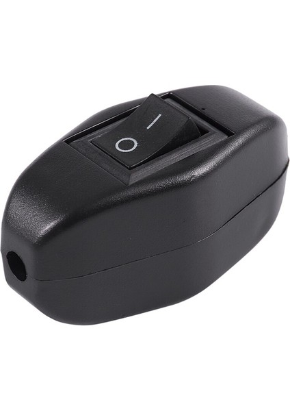 Siyah Yatak Odası Açma Kapama Düğmesi Hat Anahtarı 6A/250VAC 10A/125VAC (Yurt Dışından) fırsatları