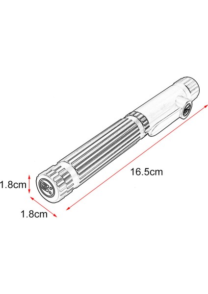 2'si 1 Arada LED Alüminyum Alaşımlı Su Geçirmez USB Şarjı Taşınabilir Torch Kalem Işığı (Yurt Dışından) modelleri