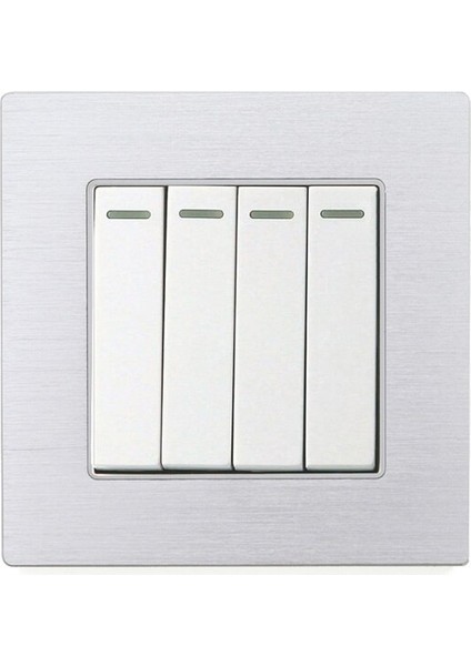 Atlectric Işık Anahtarı 1 2 3 4 Gang 1 2 Yollu Açma/kapama Anahtarı Duvar Düğmesi Kontrol Anahtarı Lamba Güç Anahtarı 86MM * 86MM Lamba Anahtarı (Yurt Dışından)