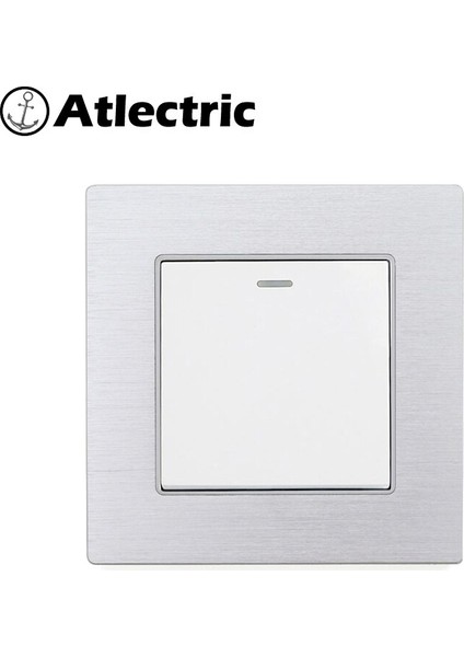 Atlectric Işık Anahtarı 1 2 3 4 Gang 1 2 Yollu Açma/kapama Anahtarı Duvar Düğmesi Kontrol Anahtarı Lamba Güç Anahtarı 86MM * 86MM Lamba Anahtarı (Yurt Dışından)