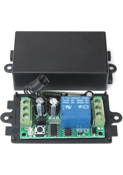 Dc 12V 10A 1ch Kablosuz Uzaktan Kumanda Anahtarı Sistemi Alıcısı 2 Düğme Su Geçirmez Uzaktan 433MHZ (Yurt Dışından) fırsatları