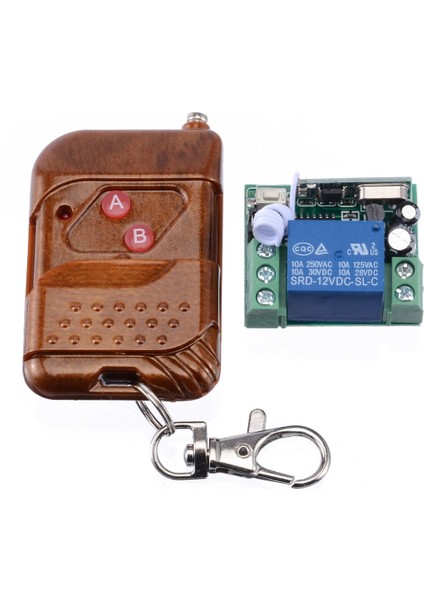 Dc 12 V Kablosuz Röle Uzaktan Kumanda Anahtarı Alıcı Ev Işık Garaj Kapısı Açacağı Dıy Anahtarları (Yurt Dışından)