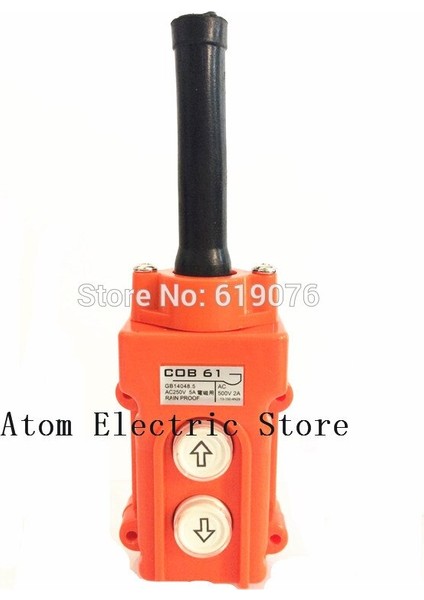Su Geçirmez Vinç Vinç Sarkıt Yukarı Aşağı Istasyon Buton Anahtarı Cob-61 (Yurt Dışından) fiyatları