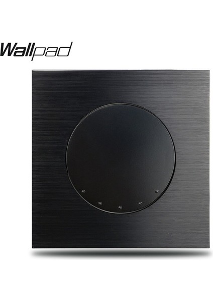 Wallpad L6 Siyah Alüminyum 1 Gang Sıfırlama Kapı Zili Döner Kapı 16A Için Anlık Anahtar (Yurt Dışından) fırsatları