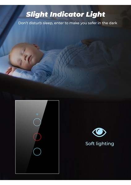 1/2/3/4 Çete Tuya Akıllı Wifi Anahtarı Abd Brezilya Standart Nötr Tel Yok Dokunmatik Temperli Cam Duvar Paneli Ev 120 Tipi Alexa ve Google Home ile Çalışmak (Yurt Dışından) indirimleri