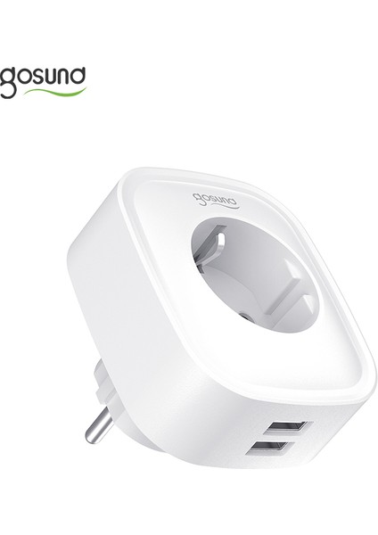 [hazır Stok] Gosund Wifi Akıllı Priz, 2 USB Tuya Uzaktan Kumandalı Ev Aletleri Çalışma Cep Telefonu Uzaktan Kumandası Zamanlama Soketi (Yurt Dışından) fiyatları