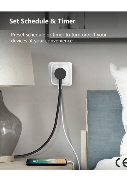 [hazır Stok] Gosund Wifi Akıllı Priz, 2 USB Tuya Uzaktan Kumandalı Ev Aletleri Çalışma Cep Telefonu Uzaktan Kumandası Zamanlama Soketi (Yurt Dışından) fırsatları