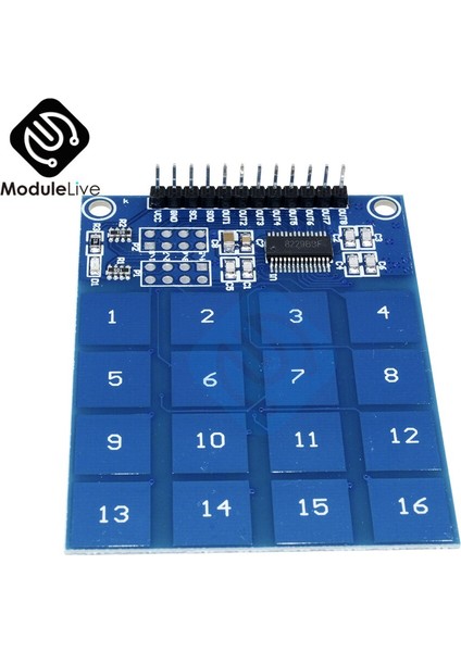 TTP229 16 Ch 16CH Kanal Dijital Kapasitif Anahtar Dokunmatik Sensör Modülü Arduino Diy Elektronik Kart Için (Yurt Dışından) fiyatları