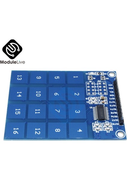 TTP229 16 Ch 16CH Kanal Dijital Kapasitif Anahtar Dokunmatik Sensör Modülü Arduino Diy Elektronik Kart Için (Yurt Dışından) fırsatları