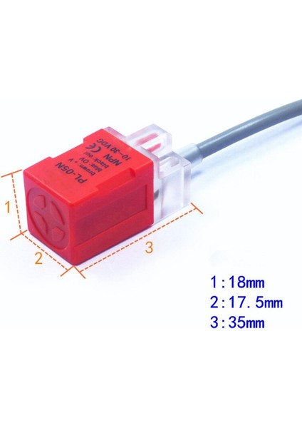PL-05N 5mm Npn Endüktif Yakınlık Sensörü Çıkışı DC10-30V Normal Açık Algılama PL-05N Hassas Yakınlık Sensörleri Anahtarı (Yurt Dışından) fırsatları