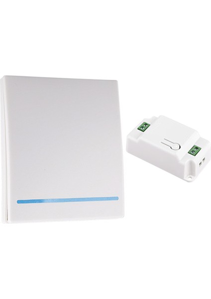 Taşınabilir Kablosuz Anahtarı Işık Rf Uzaktan Kumanda Ac 110V 220V Alıcı Akıllı Anahtar Duvar Paneli 86 Tip 433MHZ Akıllı Yaşam (Yurt Dışından)