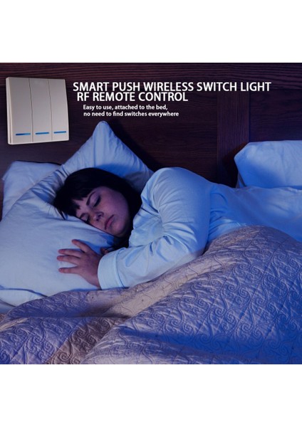 Taşınabilir Kablosuz Anahtarı Işık Rf Uzaktan Kumanda Ac 110V 220V Alıcı Akıllı Anahtar Duvar Paneli 86 Tip 433MHZ Akıllı Yaşam (Yurt Dışından) fırsatları
