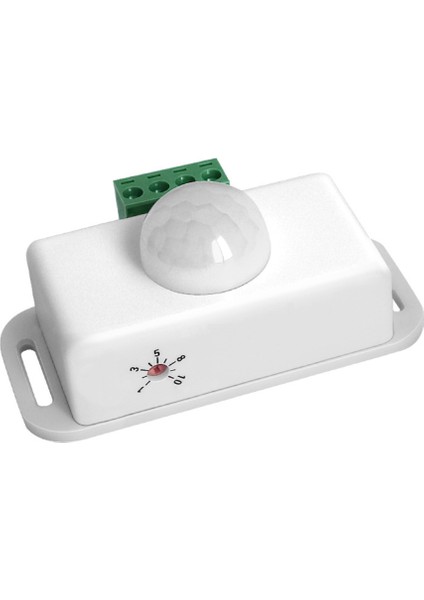 10.5-16V / 21-32V Pır Kızılötesi Insan Vücudu Indüksiyon Lambası 60 Derece Indüksiyon Sensör Anahtarı ile Denetleyici Zaman Ayarı (Yurt Dışından) fırsatları