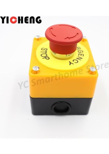 Acil Durdurma Basmalı Buton Acil Durdurma Anahtarı Buton Kutusu Bir Adet Normalde Açık ve Bir Adet Normalde Kapalı (Yurt Dışından) fırsatları