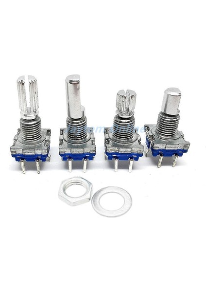 5 Adet Erik/yarım Saplı 20MM 15MM Döner Kodlayıcı Kodlama Anahtarı EC11 Dijital Potansiyometre Basmalı Düğme Anahtarı 5pin 20 Pozisyon (Yurt Dışından)
