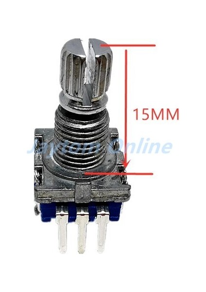 5 Adet Erik/yarım Saplı 20MM 15MM Döner Kodlayıcı Kodlama Anahtarı EC11 Dijital Potansiyometre Basmalı Düğme Anahtarı 5pin 20 Pozisyon (Yurt Dışından)