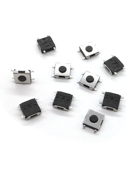 Joyıng Lıang Kırmızı Siyah 6*6 Anahtarı Işık Dokunmatik Düğme Yüksekliği 2.5 ~ 5 mm Anahtarı 6X6X 2.7 3.1 3.4 3.7 4.3 Anahtarları 10 Adet/grup (Yurt Dışından) modelleri