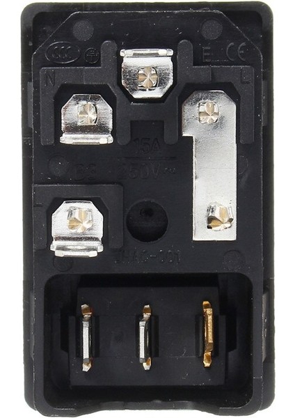 Excellway 10A 250 V Kırmızı Rocker Anahtarı Sigortalı Iec 320 C14 Giriş Güç Soketi Sigorta Anahtarı Konnektör Fiş Konnektörü (Yurt Dışından) indirimleri