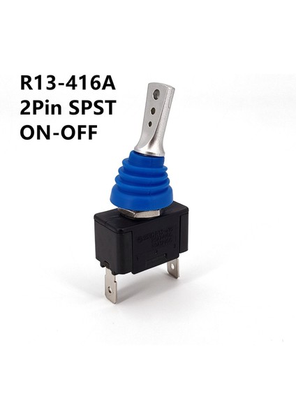 R13-416 Serisi 12MM Su Geçirmez Araba Geçiş Anahtarı Plastik Kol 20A/24VDC 40A/12VDC (Yurt Dışından) fiyatları