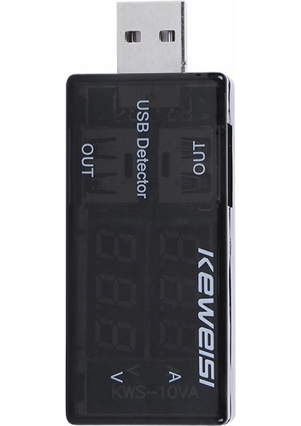 USB Akım ve Gerilim Test Cihazı Akım ve Gerilim Test Cihazı Çift Metre Ekranı (Yurt Dışından)