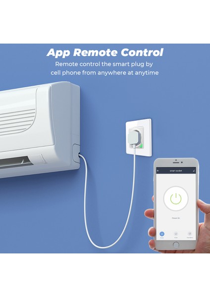 Smatrul - Wifi Duvar Prizi - Akıllı Fişler - Abd Standardı -16A - 110V 220V - Tuya Alexa Google Home Için (Yurt Dışından) fırsatları