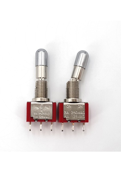 T80-T Serisi Üstten Kilitleme Kolu 6.35MM Panel Montajlı Mini Geçiş Anahtarı 5A/125VAC (Yurt Dışından) fırsatları