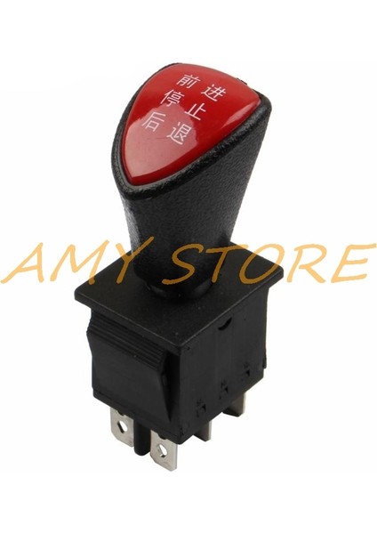 Ileri-Stop-Geri Dpdt 6pin Mandallama Slayt Rocker Anahtarı Ac 250V 16A Ac 125V 20A Siyah KCD4-604-6P 31X25MM Uzaktan (Yurt Dışından) fırsatları