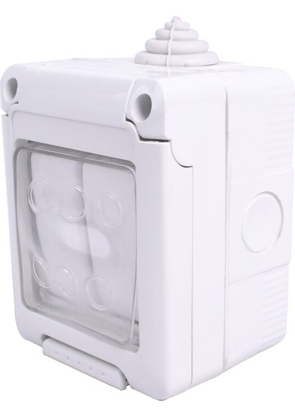 Coswall Ce Sertifikası IP44 Seviyesi Su Geçirmez Toz Geçirmez Dış Mekan Dış Duvar Anahtarı 2 Gang Açık / Kapalı Işık Anahtarı (Yurt Dışından) modelleri