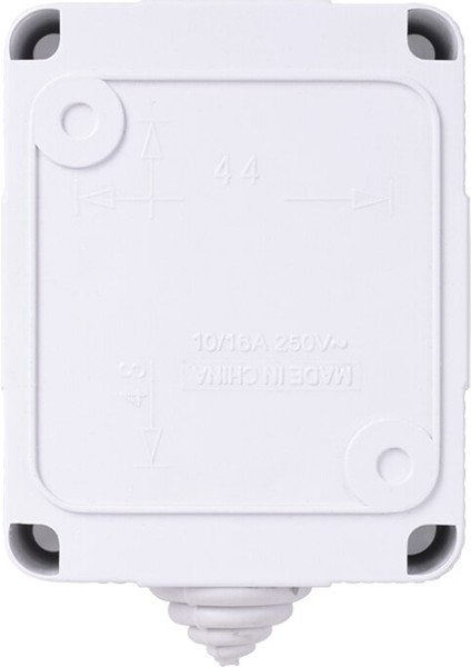 Coswall Ce Sertifikası IP44 Seviyesi Su Geçirmez Toz Geçirmez Dış Mekan Dış Duvar Anahtarı 2 Gang Açık / Kapalı Işık Anahtarı (Yurt Dışından) fırsatları