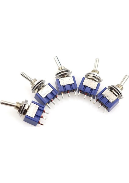 Adet/grup Mini MTS-102 3-Pin G107 Spdt On-On 6A 125V 3A250VAC Geçiş Anahtarları Kaliteli S (Yurt Dışından) modelleri