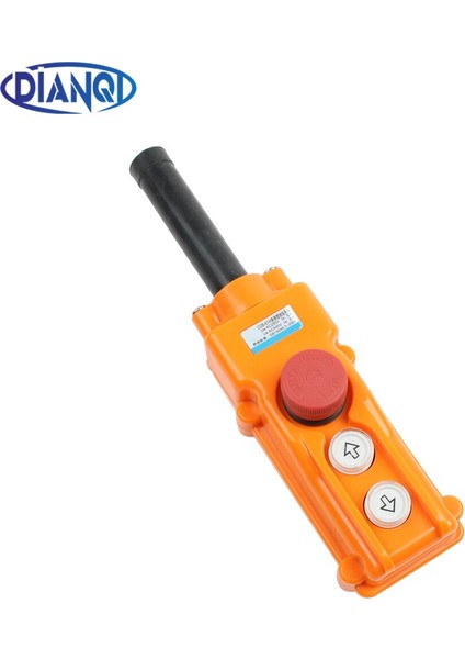 Koçanı Yağmur Geçirmez Yukarı-Aşağı Butonlu Vinç Kaldırma Anahtarı, Su Geçirmez COB-61H Basmalı Düğme Anahtarı (Yurt Dışından)