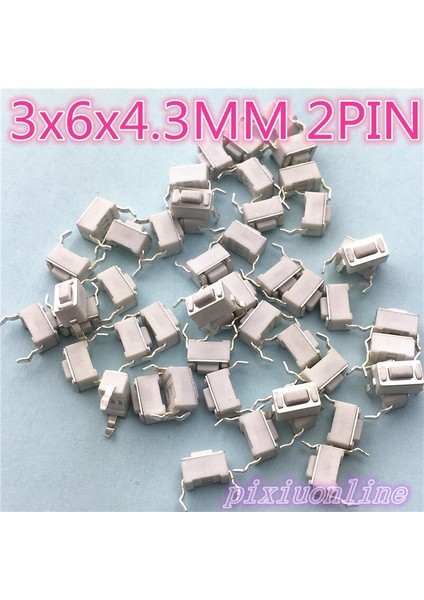 G76Y Yüksek Kalite 50 Adet/grup 3X6X4.3 mm 2pın Dokunsal Inceliğini Basmalı Düğme Anahtarı G76 Kendini Sıfırlama Zararına Satmak (Yurt Dışından) fiyatları